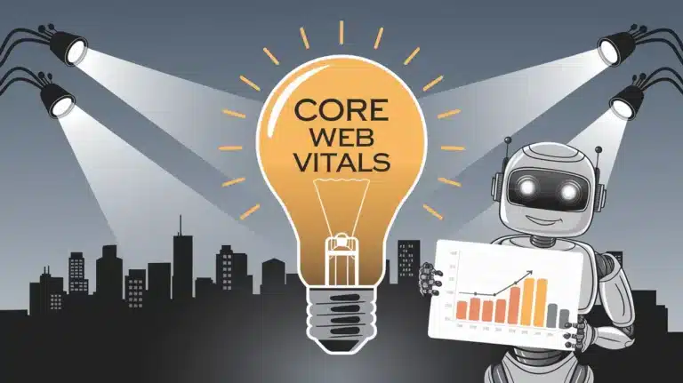 Core web vitals og seo: hvordan forbedre brukeropplevelsen for bedre rangering – illustrasjon