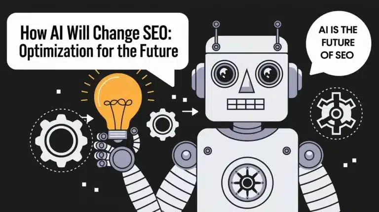 Hvordan ai endrer seo: optimalisering for fremtiden – illustrasjon