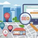 Lokal seo i 2025: slik dominerer du lokale søkeresultater – illustrasjon