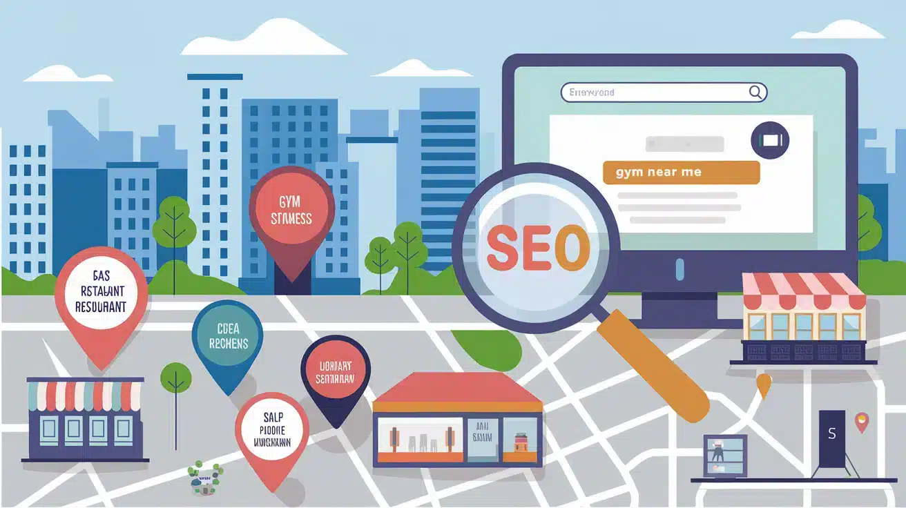 Lokal seo i 2025: slik dominerer du lokale søkeresultater 1 Lokal seo i 2025: slik dominerer du lokale søkeresultater – illustrasjon