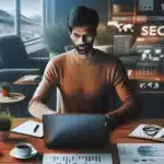 Hvordan skrive seo-vennlig innhold som rangerer høyt: strategi, struktur og lesbarhet – illustrasjon