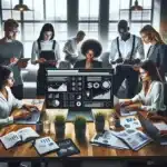 De viktigste seo-strategiene for 2025: ai, e-e-a-t, core web vitals og strukturert data – illustrasjon