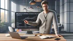 Hvordan backlinks kan bidra til bedre seo-resultater 6 Norwegian seo specialist reviewing backlink network and rising rankings in an oslo office