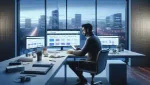 Norwegian marketers plan 2026 seo strategies in a modern oslo office with ai tools